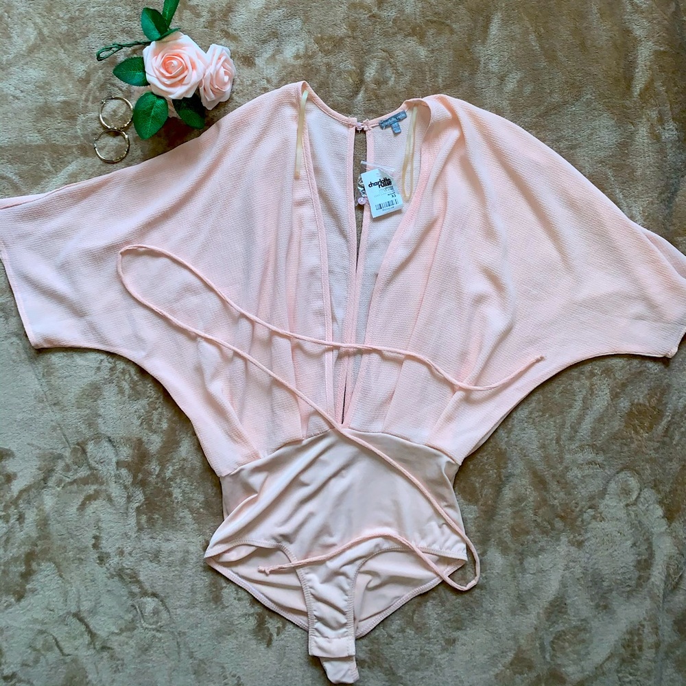 Baby pink bodysuit